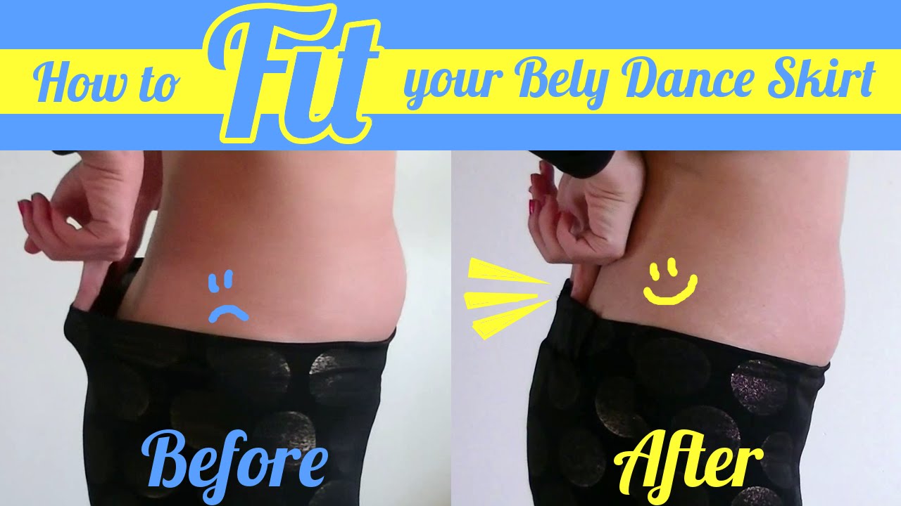 How to Fit your Belly Dance Skirt - Must-learn trick for dancers!