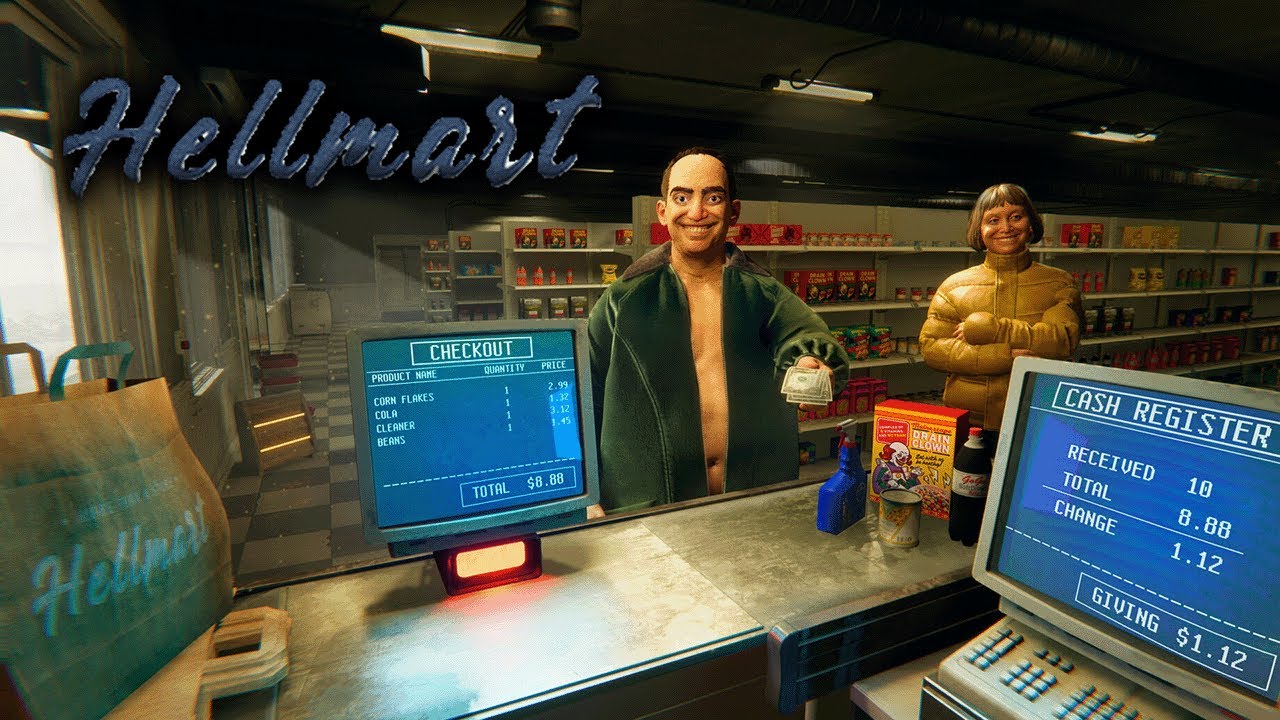HELLMART Deutsch - Ein Verfluchter Supermarkt | HELLMART Demo gameplay deutsch
