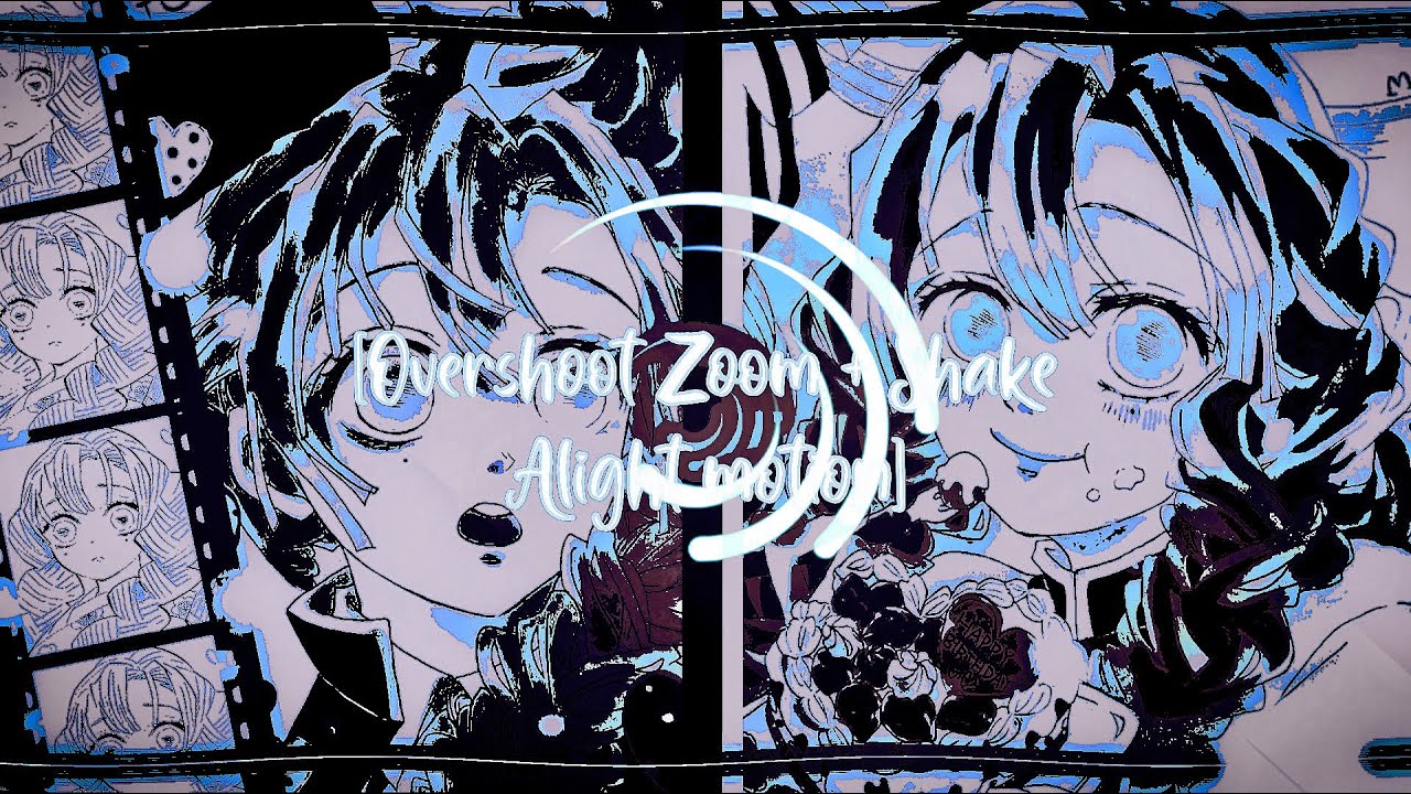 Transiciones en Alight motion TUTORIAL Shake + zoom transition