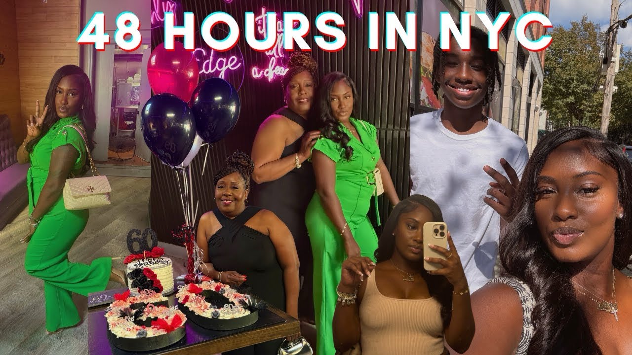 NYC VLOG | 60-летие мамы + время для семьи