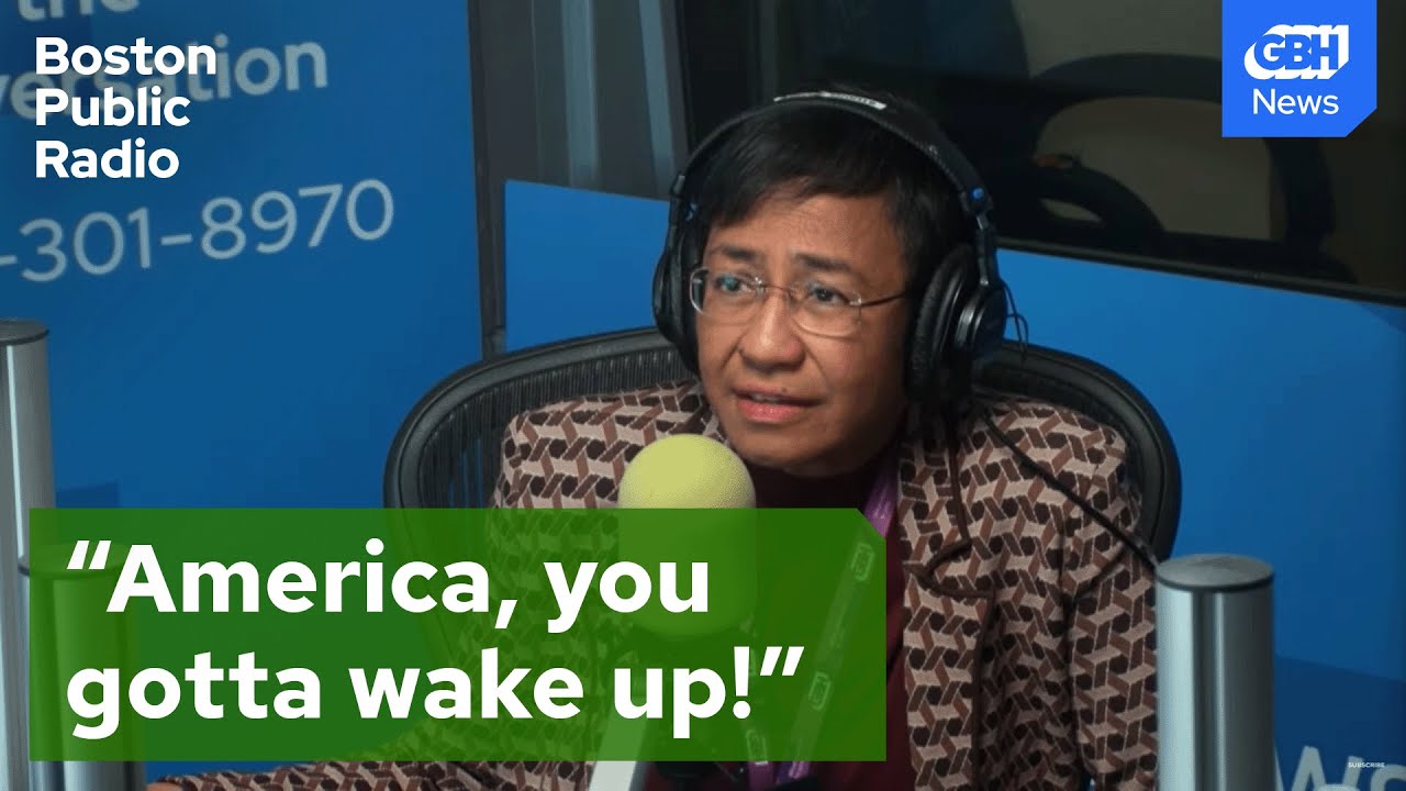 Maria Ressa warns of authoritarianism in the US: “This is a pivotal moment