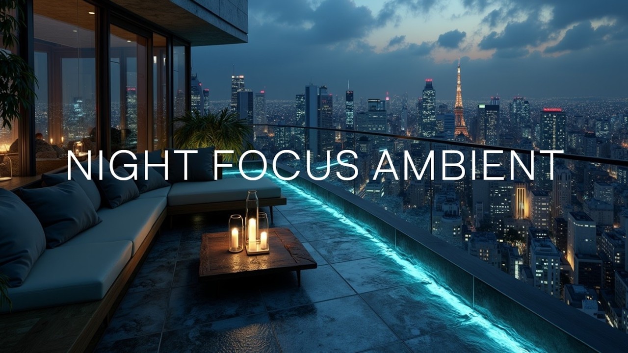 Deep Focus Music - Concentration Music for Study - Brain Power Ambient Flow State Sounds