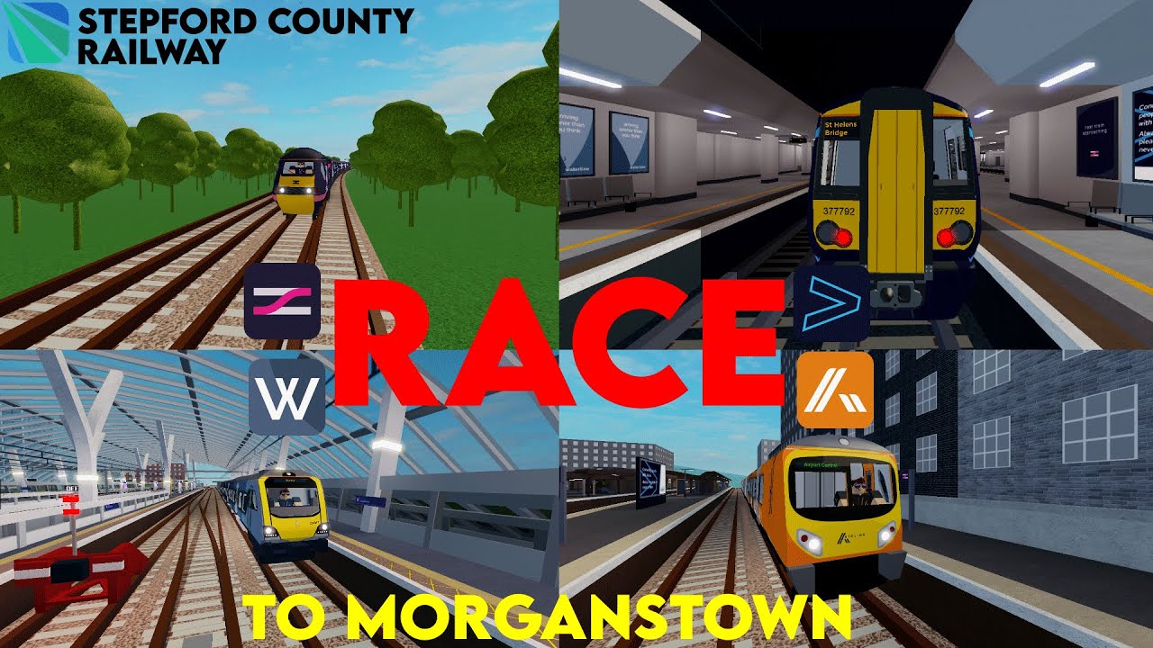 Race to Morganstown! (ROBLOX Stepford County Railway)