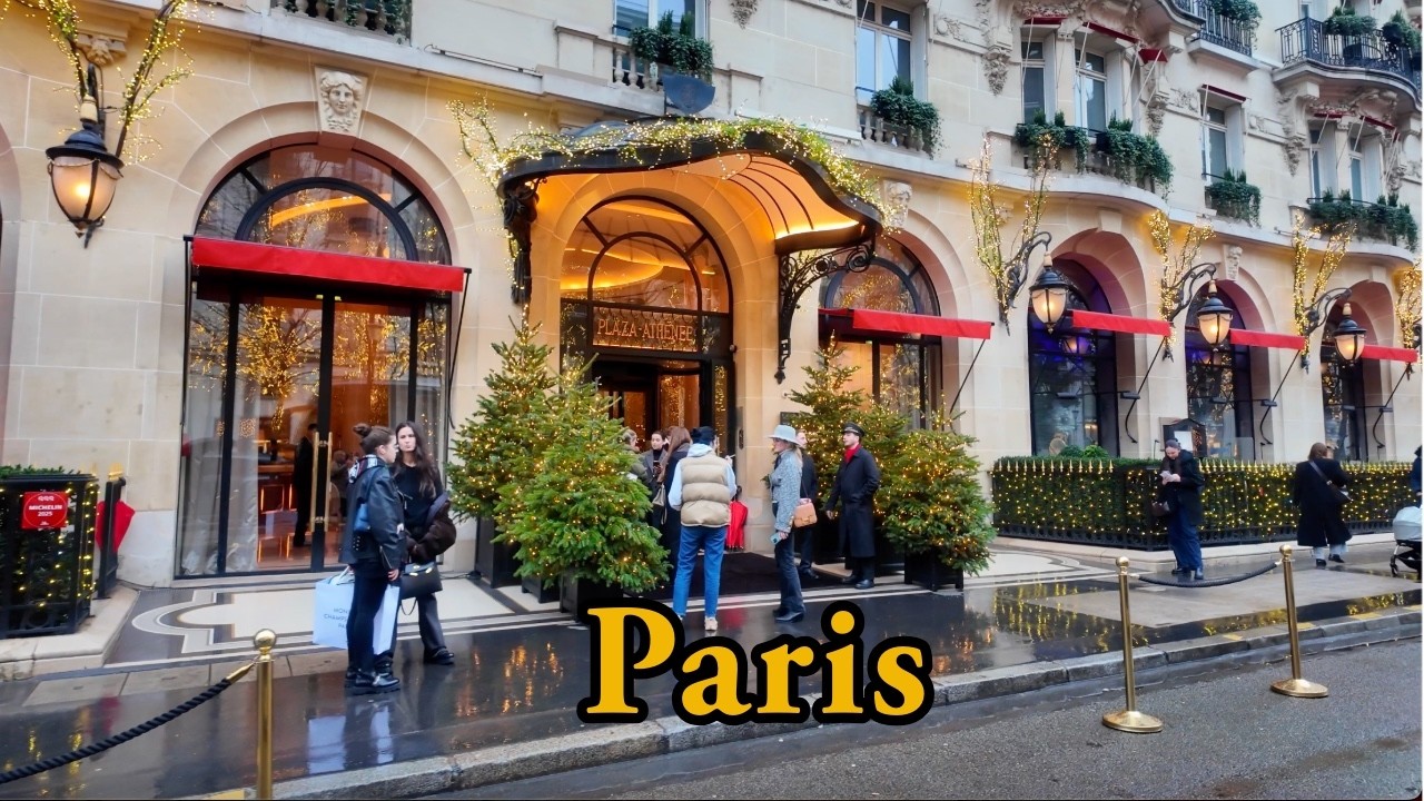 Paris,France 🇫🇷− Walking Tour  PARIS 4k WALK Tour
