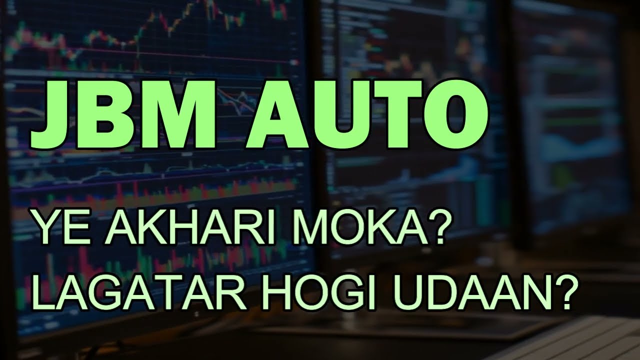 JBM AUTO SHARE LATEST NEWS - JBM AUTO NEWS - JBM AUTO TARGET - JBM AUTO TECHNICAL ANALYSIS #jbmauto