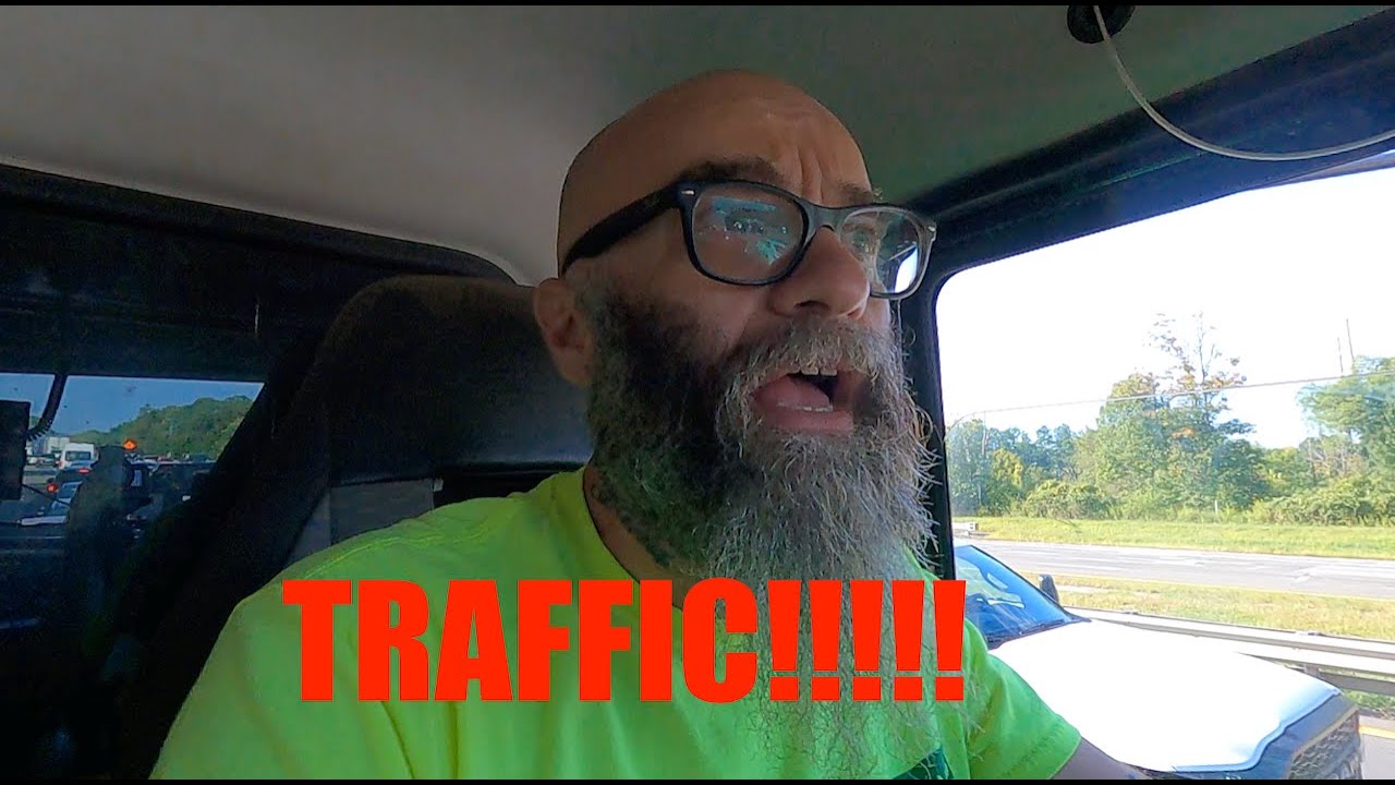 The Traffic In New Jersey Is So Bad.... #cdl #trucking #dumptruck