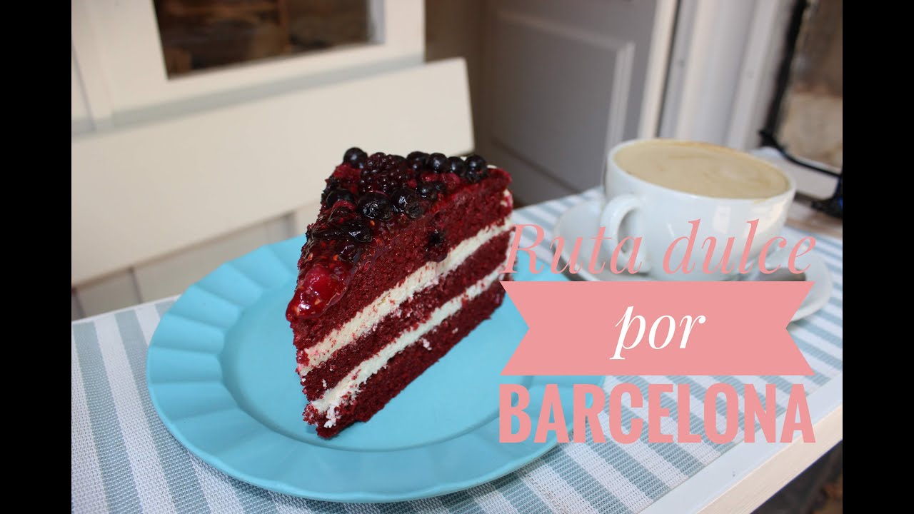 Ruta dulce por BARCELONA!!! Visitamos pastelerías!