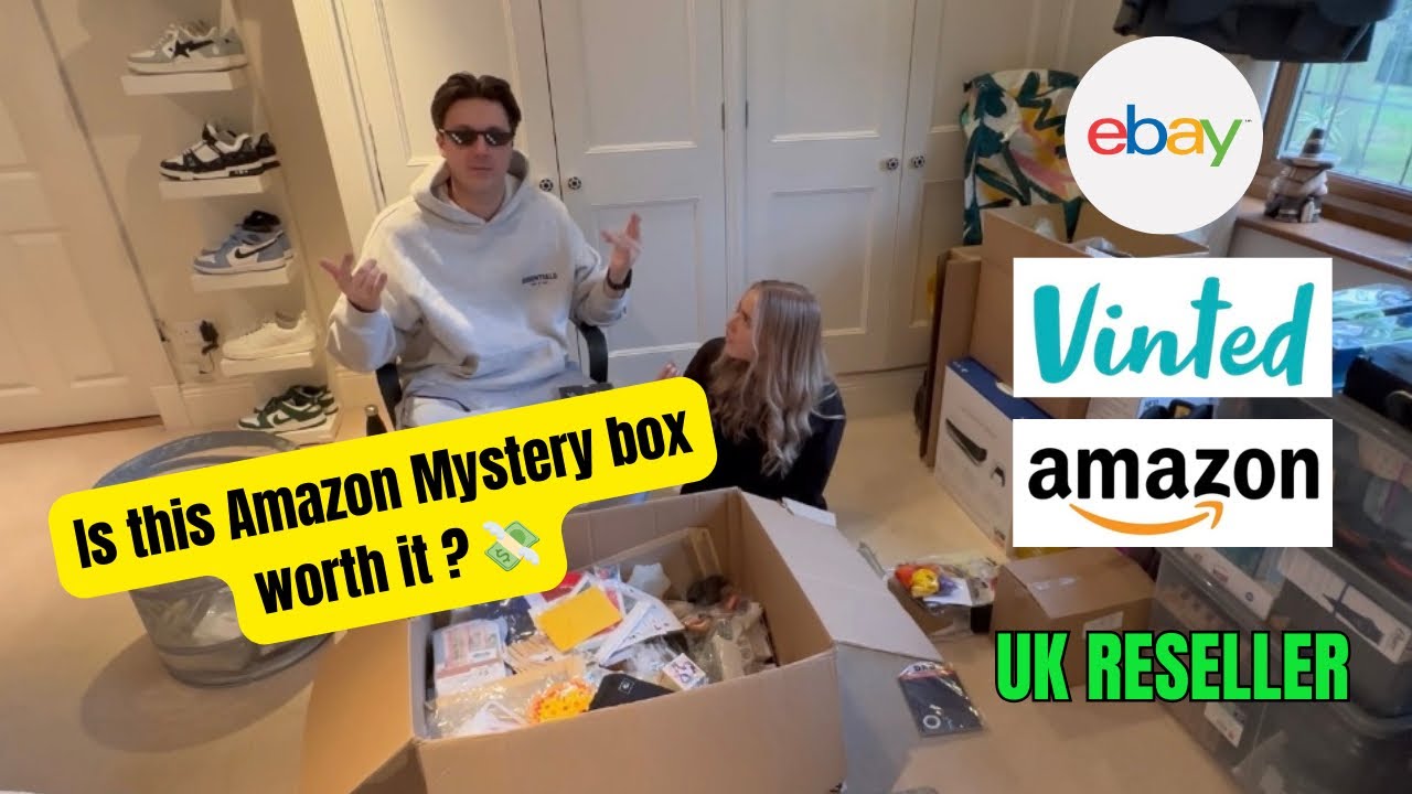 I brought an Amazon mystery box to resell on EBay & Vinted Haul / UK EBAY & VINTED RESELLER