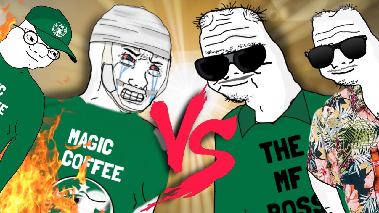 WOJAK DOOMER VS BOOMER