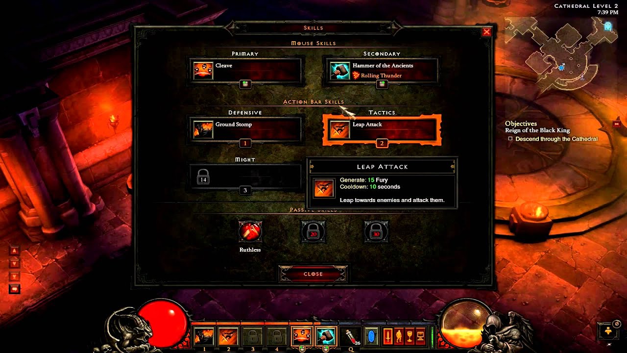 Diablo 3 - NEW Skill UI and Runes