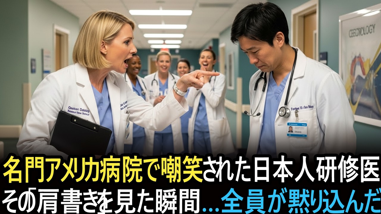 名門アメリカ病院で軽視されていた日本人研修医…本当の正体が明かされたとき、現場は凍りついた