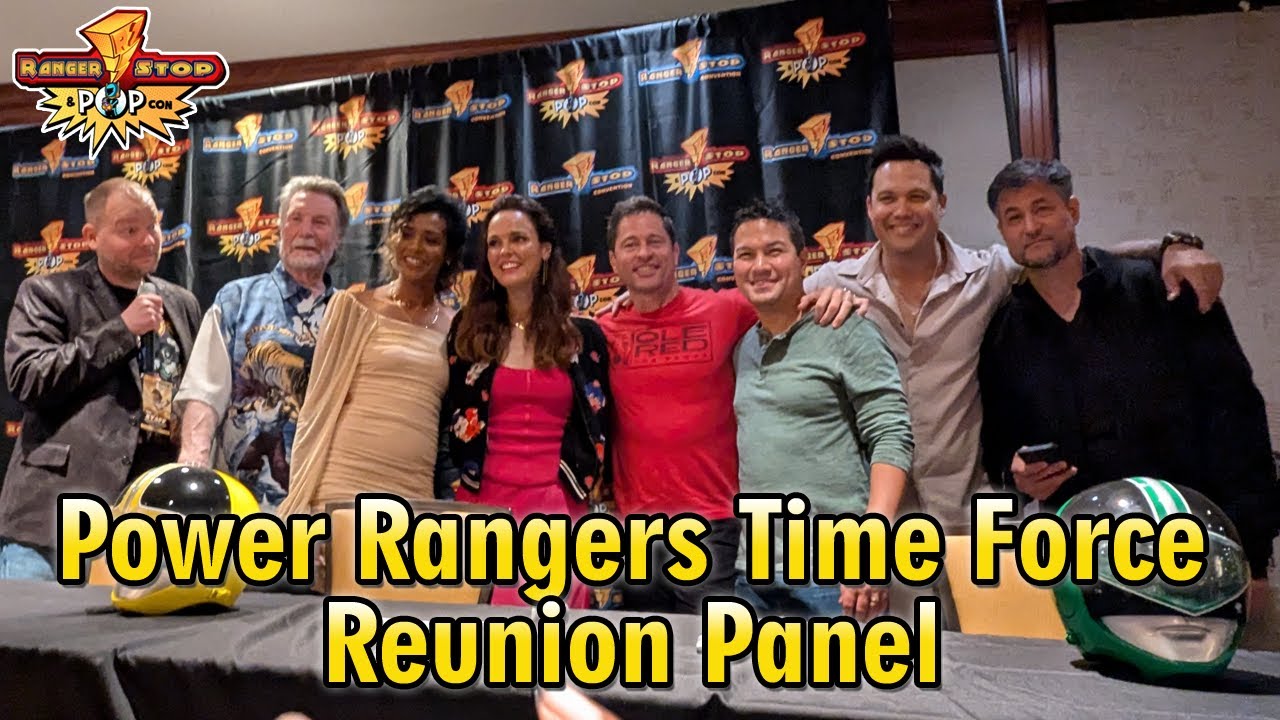 Power Rangers Time Force Reunion Panel | Rangerstop & Pop 2025 in Atlanta, GA @RangerstopAndPop​