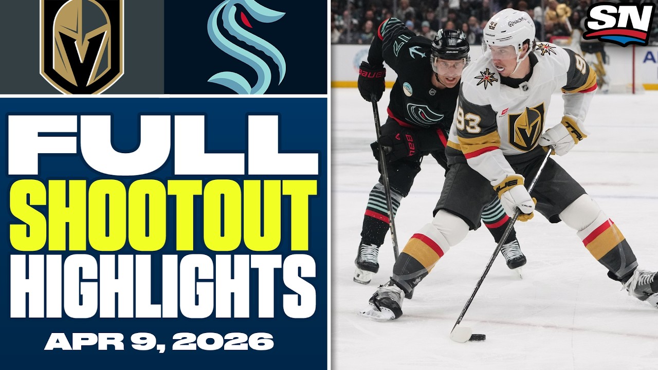 Vegas Golden Knights at Seattle Kraken | FULL Shootout Highlights - April 9, 2026