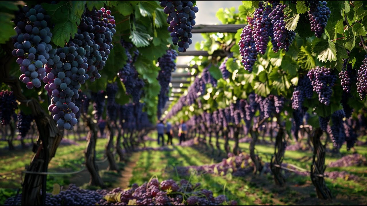 Почему японский виноград стоит целое состояние: секреты фермерства раскрыты