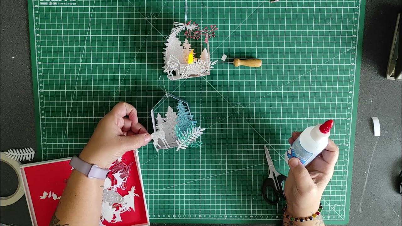 🌺🎄🎅 Tuto déco photophore de Noël - Tuto déco Noël facile et rapide 🌺🎄🎅