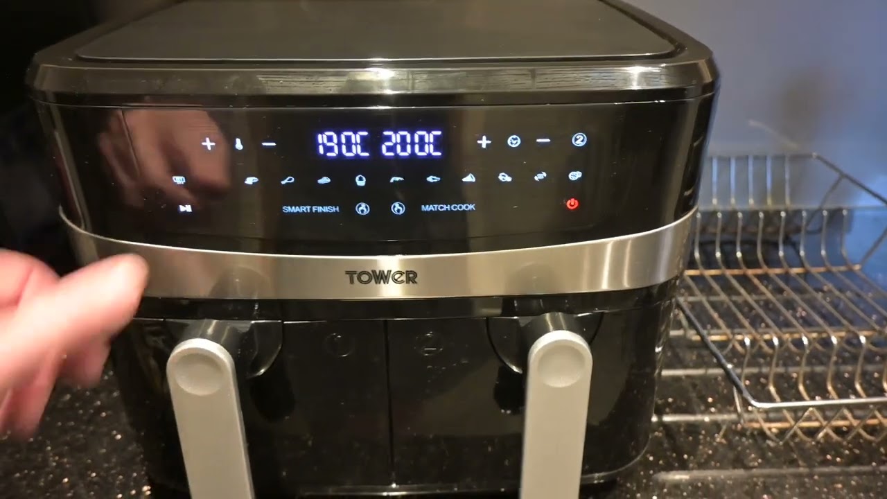 Аэрофритюрница Tower / EMtronics 9L Dual Basket — как пользоваться и обзор