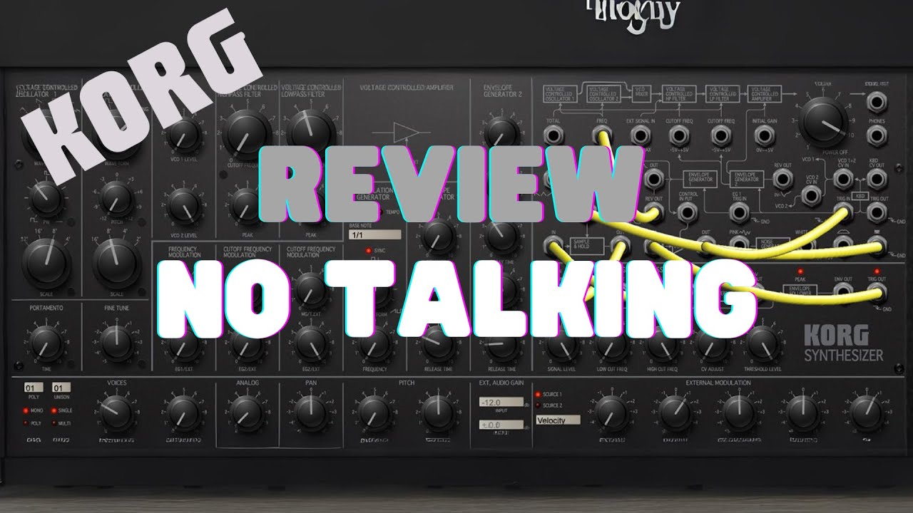 Korg Arturia MS20 Review Plugin VST | No talking, no fancy playing.