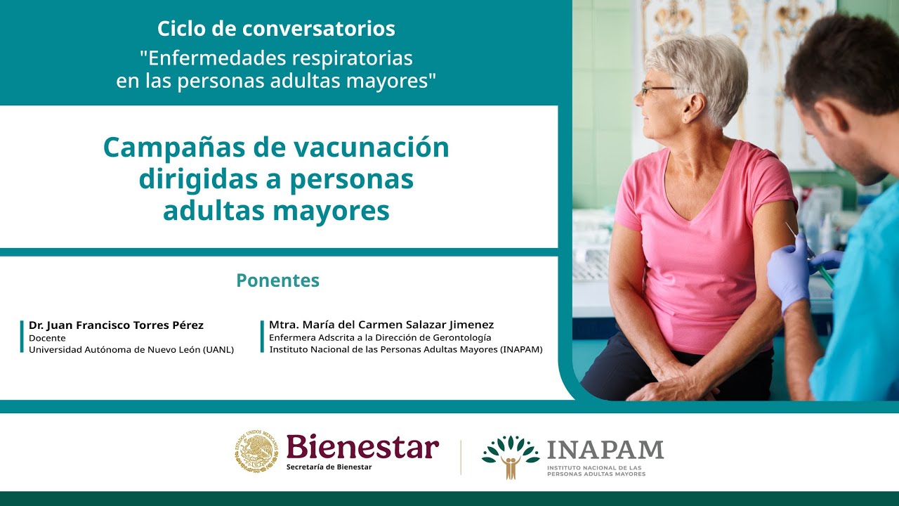 Campañas de vacunación dirigidas a personas adultas mayores