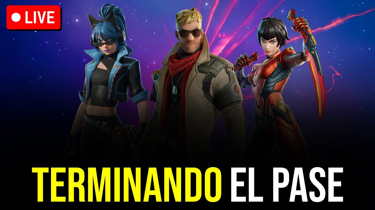 🔴Fortnite: Terminando el pase! | RTX 4070 SUPER