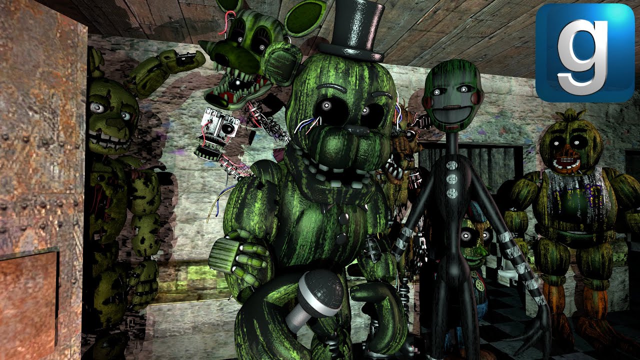 Gmod FNAF | If FNAF 3 Took Place In FNAF 2