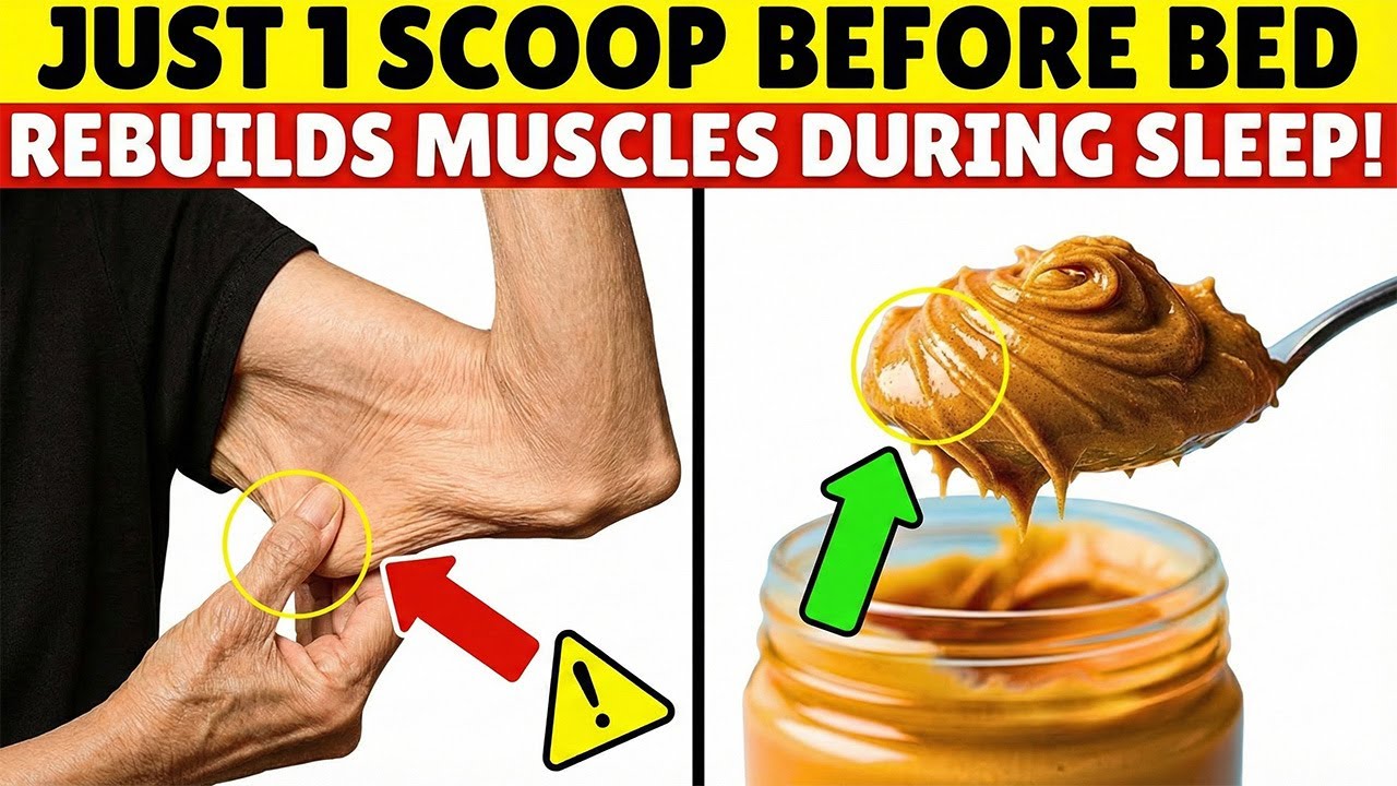 Over 60? Please DO THIS Before Bed or Your Muscles Will Keep Disappearing! | Senior Health Tips