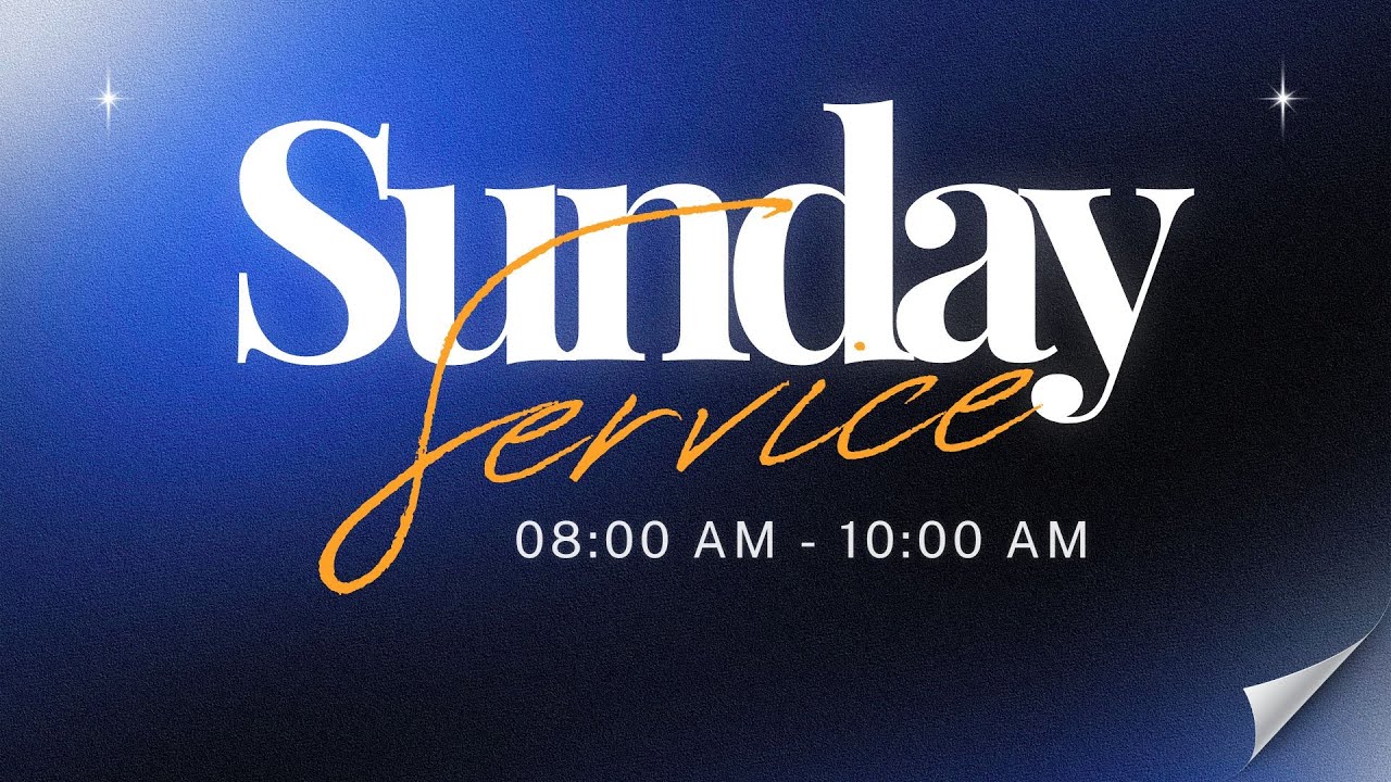 11 JANUARY 2026 SUNDAY ENGLISH SERVICE