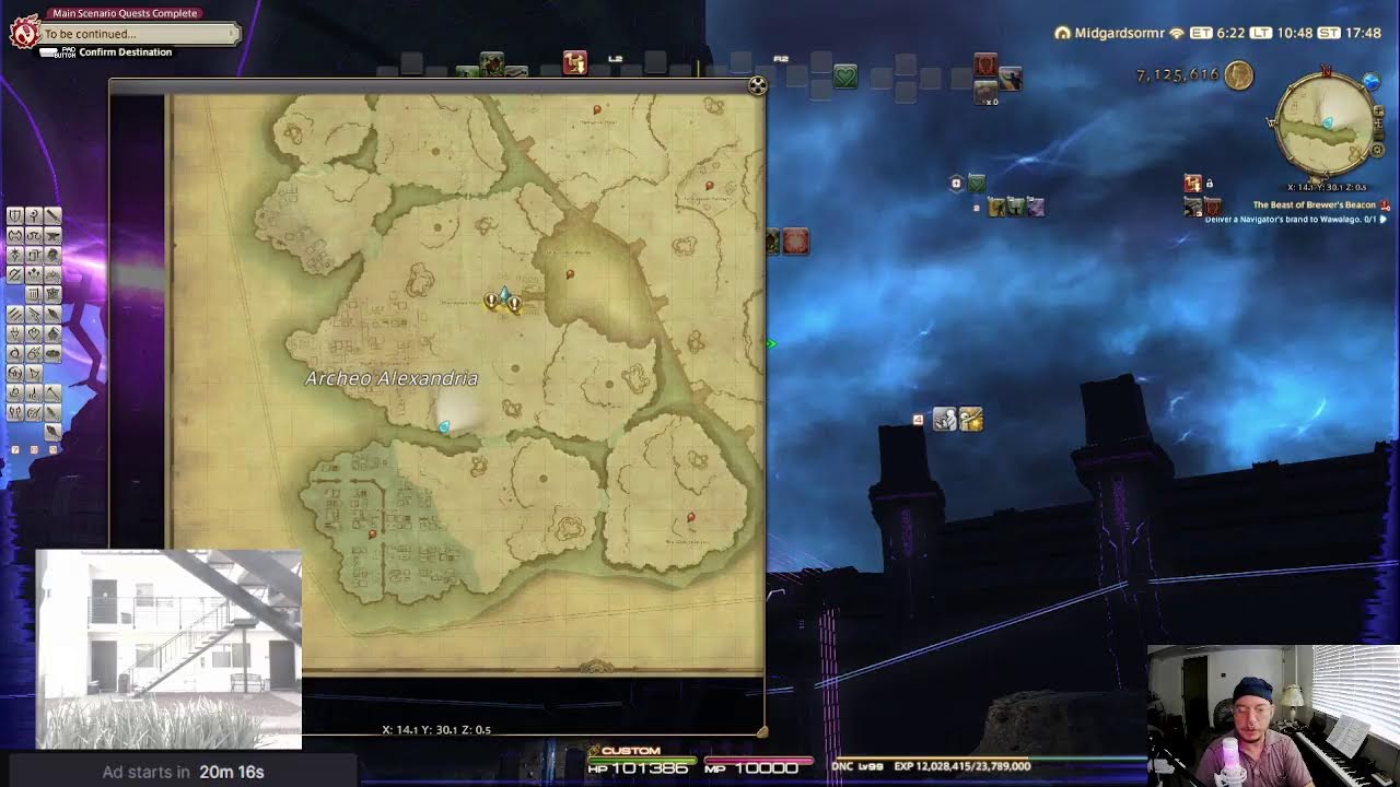 (DEAF) Very, VERY mucho shortorito Stramo! Ex 7 blind clear? before I leave