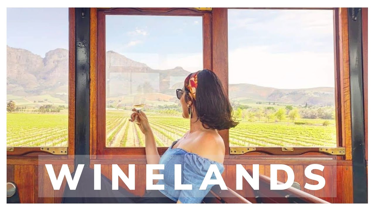 WINELANDS - As famosas vinícolas da África do Sul - Um passeio por Franschhoek Wine Train