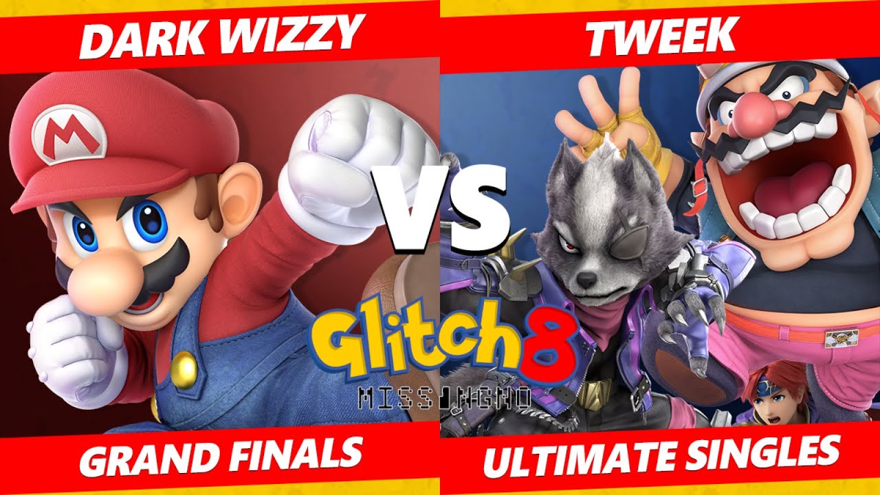 Glitch 8 Smash Ultimate Grand Finals - TSM | Tweek (Wolf, Roy, Wario) Vs. MVG | Dark Wizzy (Mario)