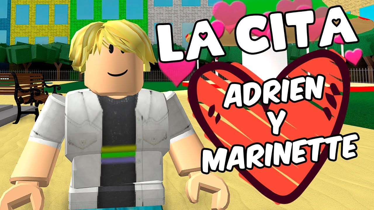 ¡LA CITA SECRETA DE ADRIEN Y MARINETTE! | Roblox Miraculous Roleplay