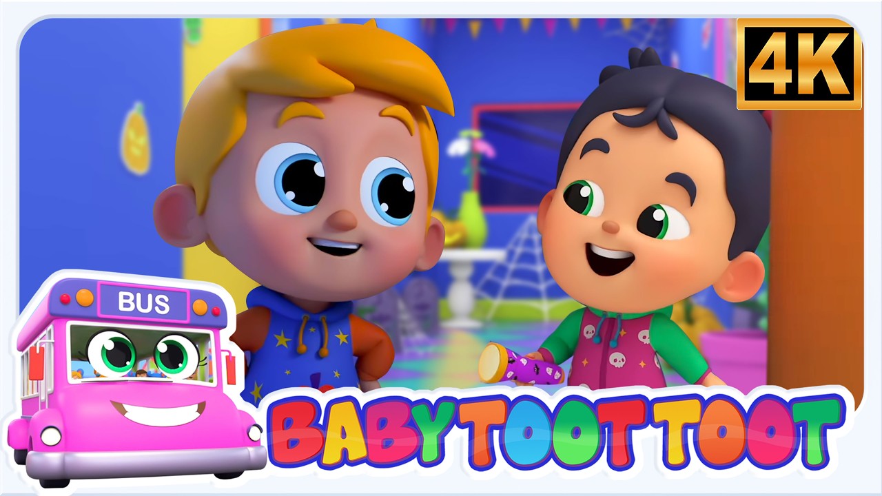 เพลงปีศาจในความมืด 🌙🎶 | เพลงกล่อมเด็กสนุกๆ ก่อนนอน - Baby Toot Toot