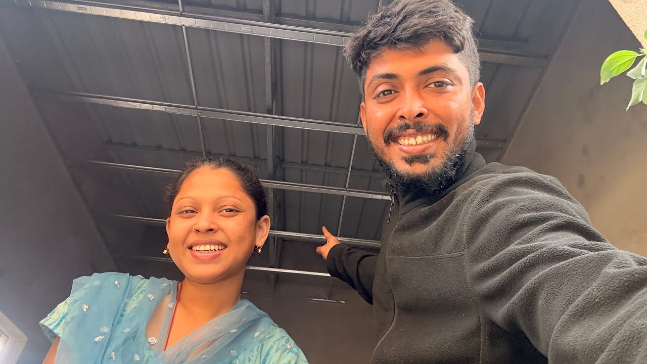 আমাদের স্বপ্নের নতুন বাড়ির False ceiling এর কাজ আজ থেকে শুরু হয়ে গেলো 