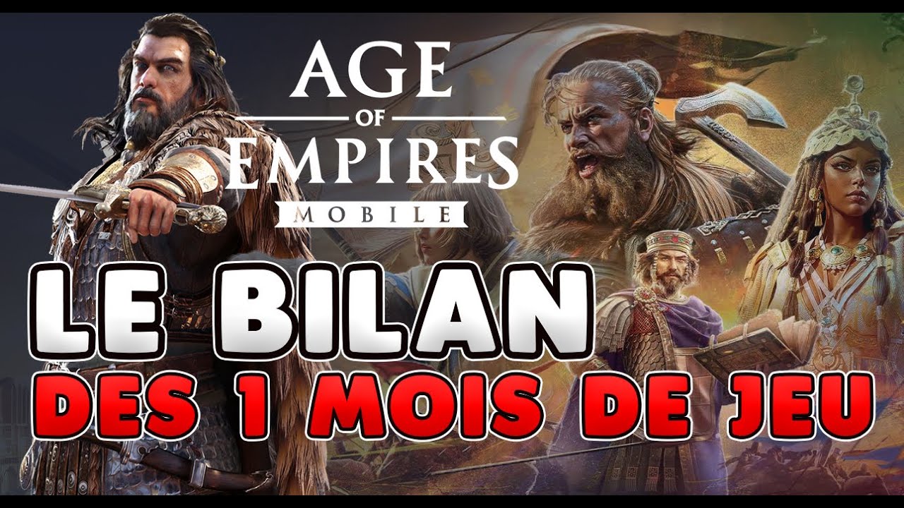 On fait le bilan 1 mois après le lancement de Age of Empires Mobile !