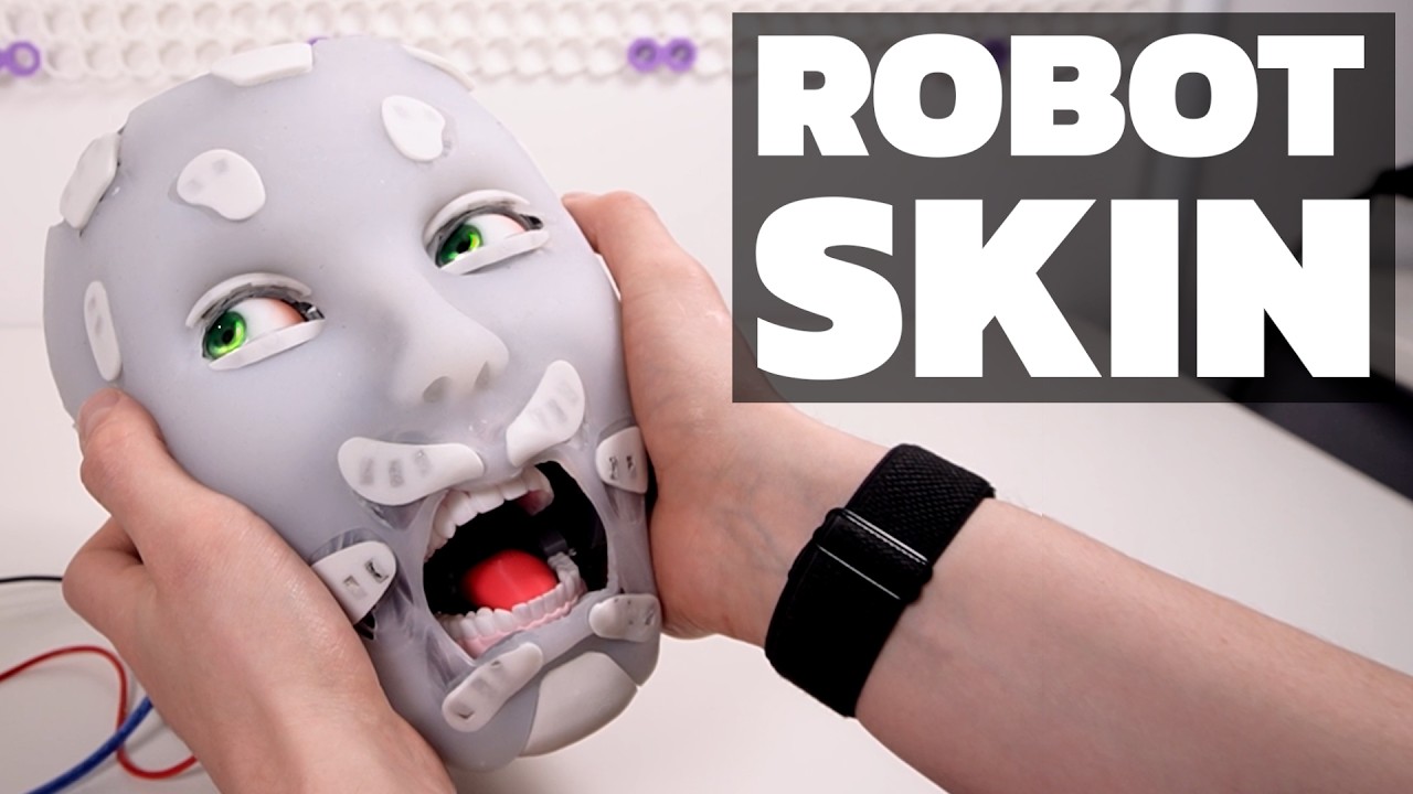 Силиконовая кожа и 3D-печать: создание выразительной аниматронной головы
