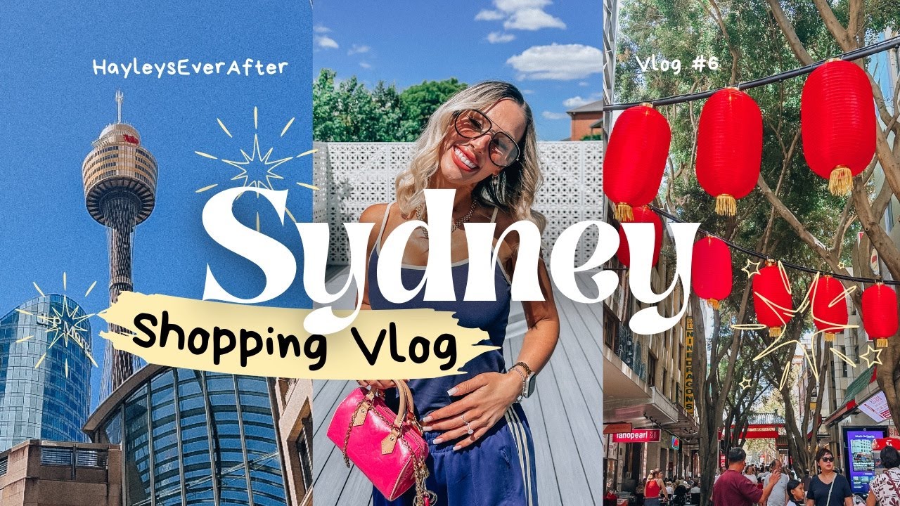 Shopping in Sydney 🛍️🏙️☀️ Come shopping with me, Sydney CBD, Chinatown, Pitt Street Mall