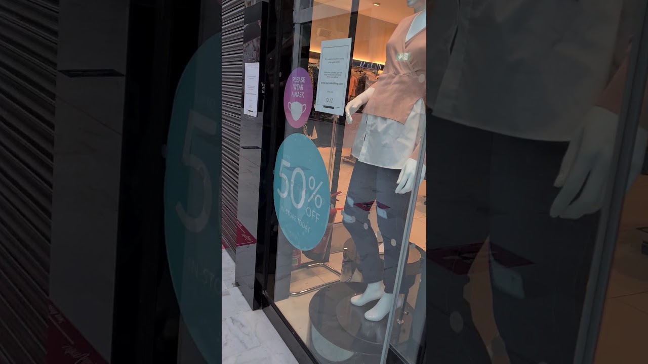 liffey Valley shopping center view 😍✨ watch and enjoy