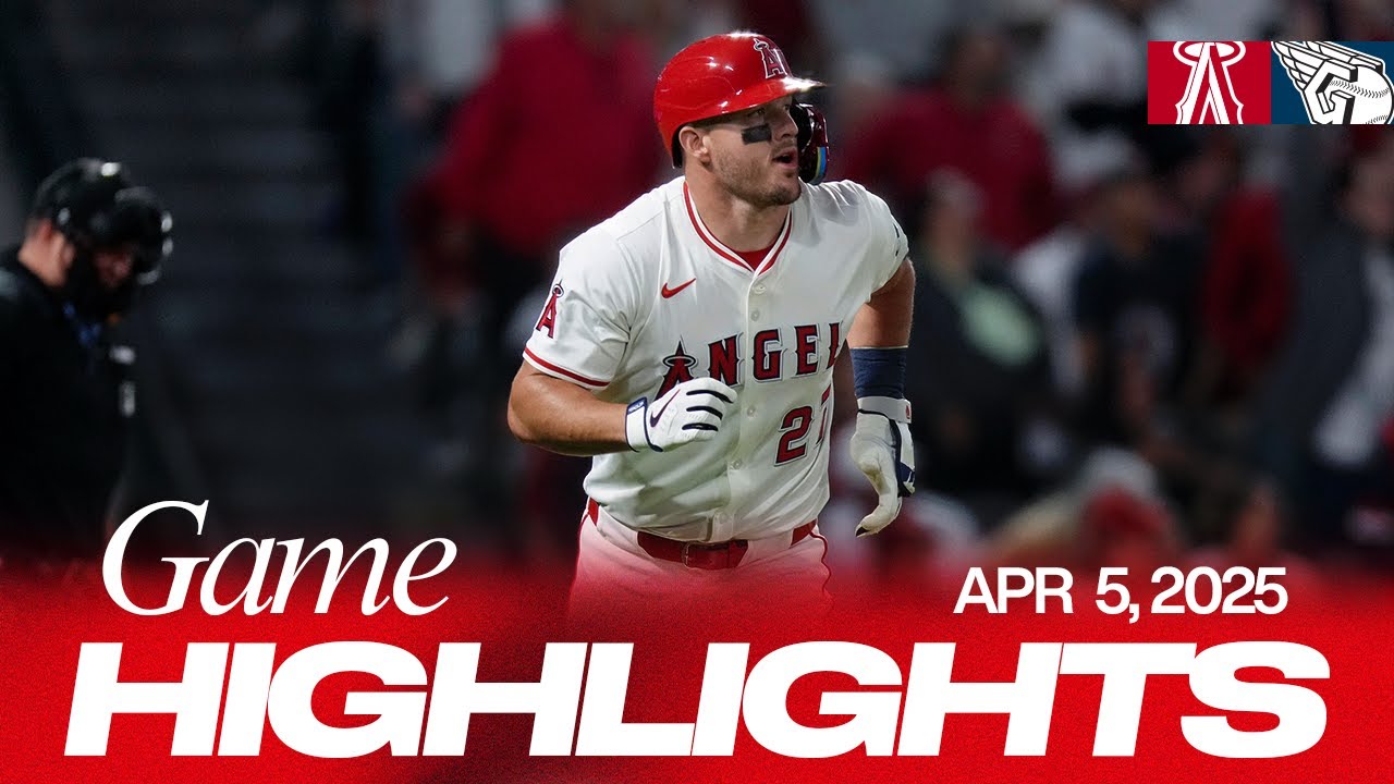 Guardians vs. Angels Game Highlights (4/5/25) | MLB Highlights