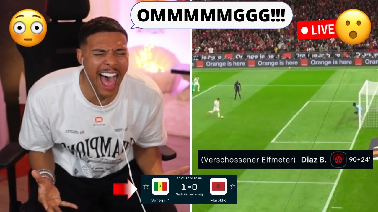 LIVE Reaktion auf Brahim Diaz Elfmeter in der 90+24😭👀🇲🇦