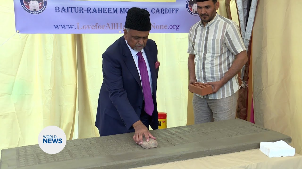 Foundation Stone laid for new Mosque in Cardiff