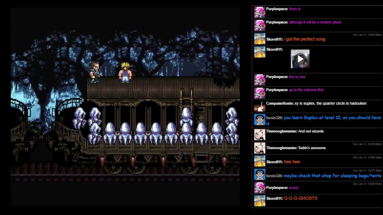 Final Fantasy III (SNES) - 06 - Train Suplex Time