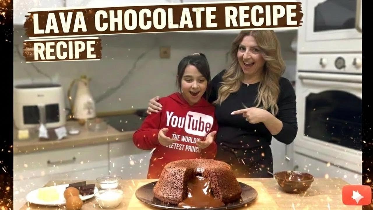 Making Lava Chocolate with My Mom! | Alena and Princess