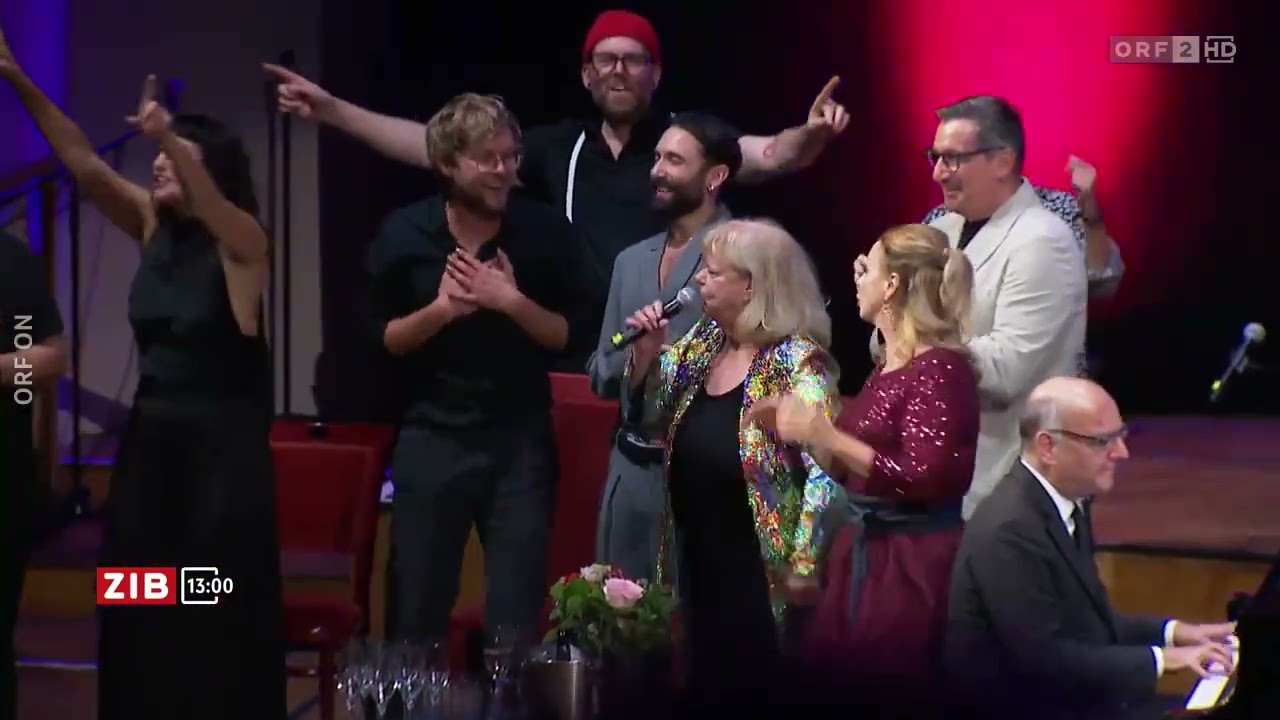 Marianne Mendt + G&auml;ste im Konzerthaus 1.11.2025 - ZIB 1300