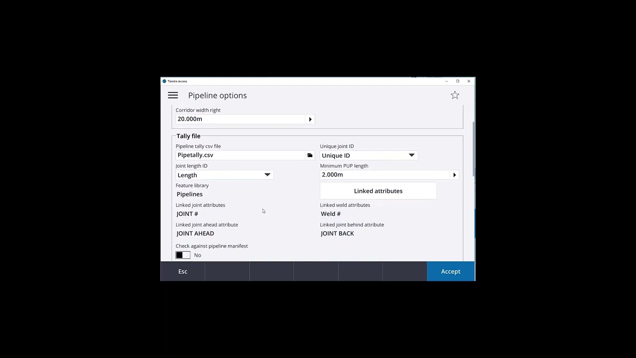 Introduction to Trimble Sync Manager for Trimble Access Pipelines