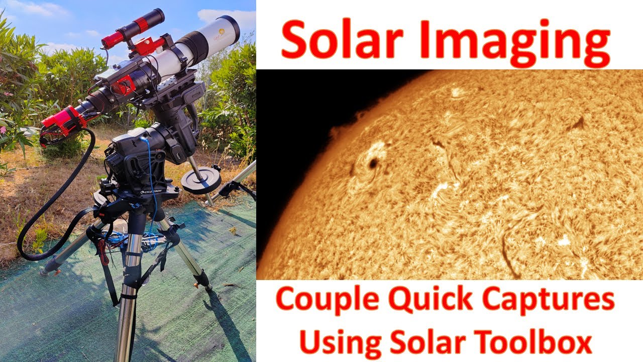 Quick Solar Processing from Recent LiveStream Captures