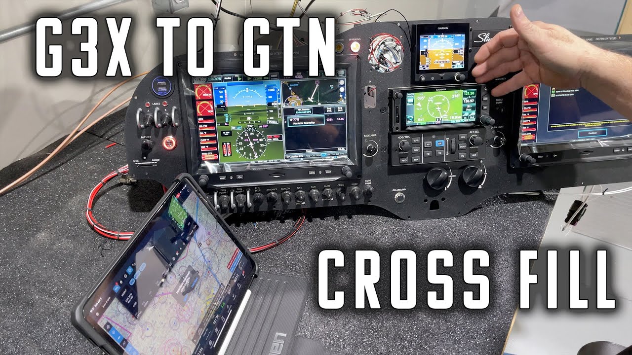 Перекрестное заполнение Garmin G3X в GTN