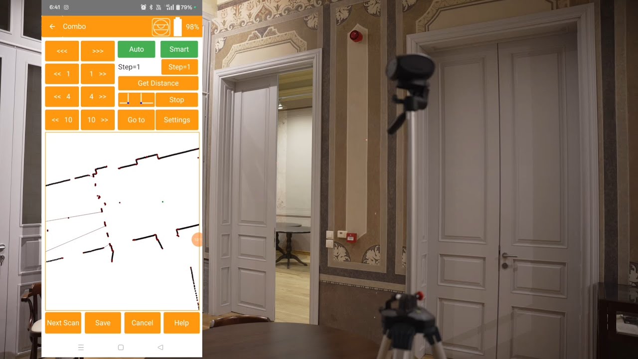 Laser Scanning the Old Classic House of Manos Chatzidakis – Master Your 2Dscanner