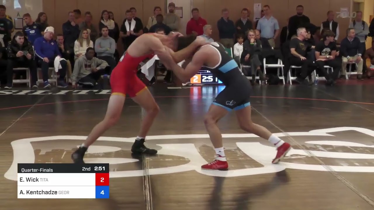 79 Kg Quarterfinal - Evan Wick, Titan Mercury Wrestling Club (TMWC) Vs Avtendil Kentchadze, Georgi