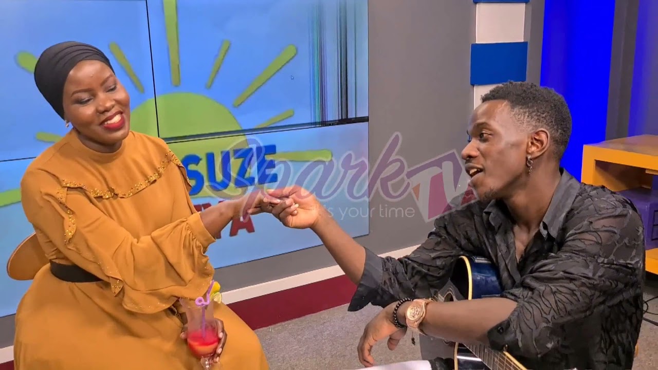 Mutima- Anknown sings for Faridah Nakazibwe On Mwasuze Mutya NTV (Mutima, Radio Call &Tonerabira)
