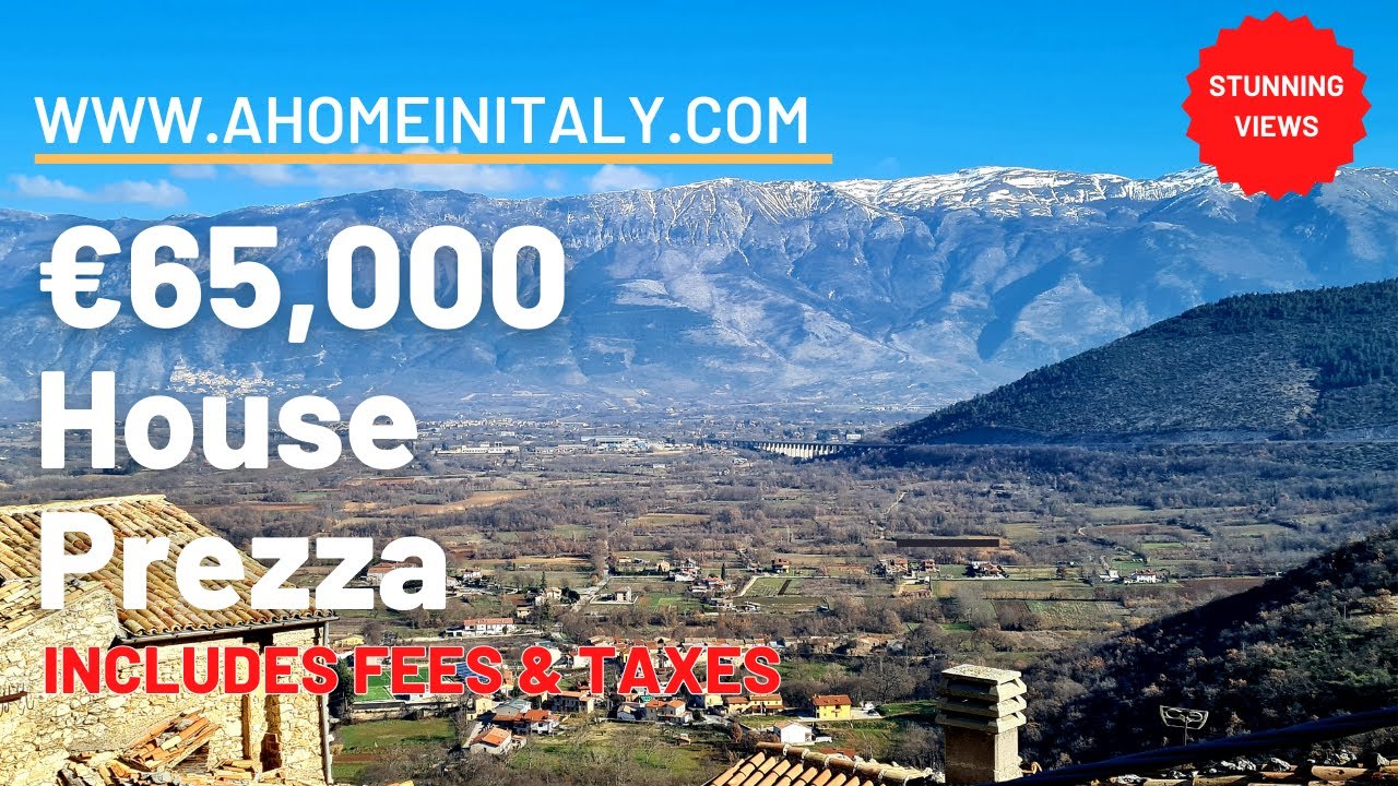 RESTORED ITALIAN PROPERTY in a beautiful location with amazing views, a terrace and a small garden.