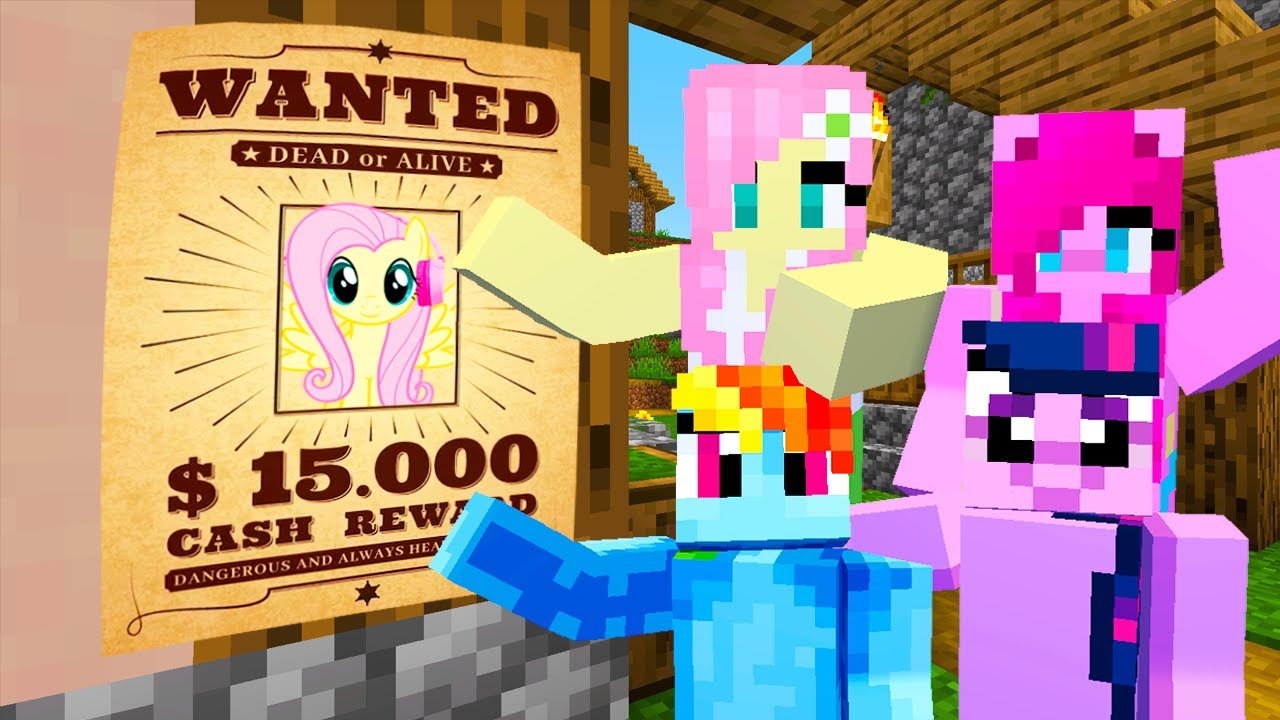 Флаттершай нужна в Minecraft